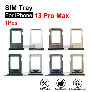За iPhone 13 Pro Max единична и двойна SIM карта тава слот с водоустойчив гумен пръстен резервни части