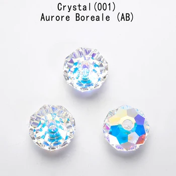 5041 Briolette мъниста (голяма дупка) Loose Rhinestone оригинални кристали от Австрия за DIY бижута
