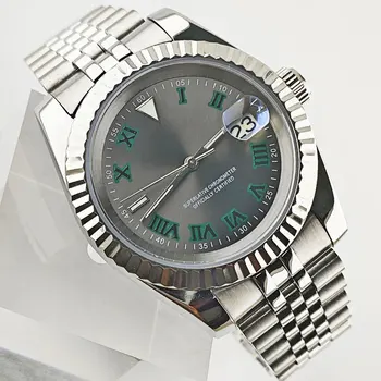 36mm/39mm NH35 Case Sapphire Glass Fit NH35 движение 316L часовник от неръждаема стомана Автоматичен часовник за мъже Аксесоари за часовници