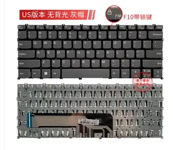 US сива клавиатура за LENOVO ThinkBook 14 G3 ACL,14 G3 ITL,14 G4 IAP 14 G4 ABA Non-BACKLIT(F10 ключ е заключващ ключ)