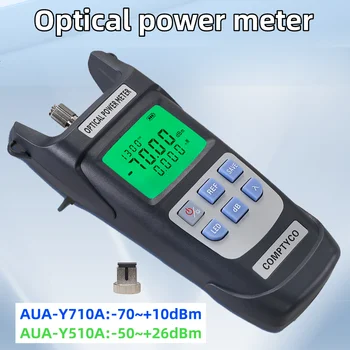 COMPTYCO AUA-Y710A / Y510A оптичен електромер -70 ~ + 10dBm / -50 ~ + 26dBm оптичен кабел тестер FTTH инструменти (OPM с LED осветление)