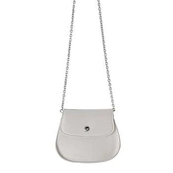 Flap чанта мода прост отдихCasual верига чанта плътен цвят Crossbody чанта