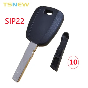5PCS 10PCS SIP22 подмяна транспондер ключ черупка случай за Fiat SIP22 острие може да инсталирате TPX чип