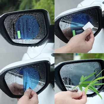  кола против мъгла водоустойчив огледало за обратно виждане филм защитен стикер S