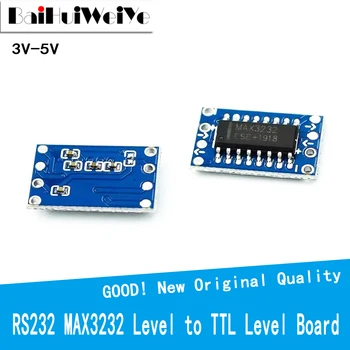 RS232 MAX3232 ниво до TTL ниво борда 115200bps конвертор адаптер модул нов