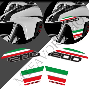 Спот стоки за Ducati MULTISTRADA 1200 S 1200S стикери Стикери Дръжки за подложки за резервоари Комплект газьол Протектор за коляното Обтекател Fender