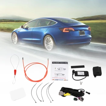  Автомобилна електрическа отварачка за освобождаване на багажника Еднофутов сензор активиран заместител за 2021 Tesla Model 3 Model Y
