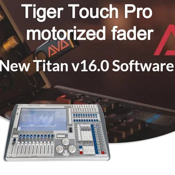 Нова система Tiger Touch Pro Console V16 с моторизиран контролер за осветление на Fader Stage Dmx Professional Console