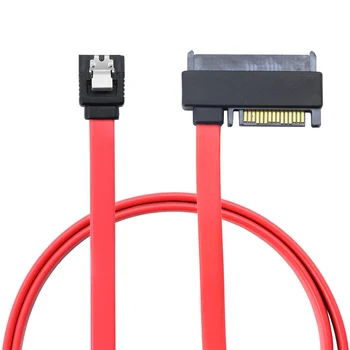 Premium SATA кабел за твърд диск - SFF-8482 SAS29+15P SATA към SATA 7P с конектор за дънна платка