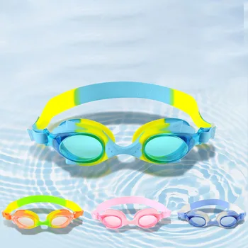 2023 Детски очила за плуване Водоустойчив анти-мъгла Anti-UV PC Професионални спортни детски очила за плуване