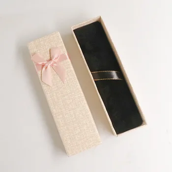 9PCS правоъгълна кутия за подарък писалка мода престижен бизнес офис кутия за съхранение Творчески училищни пособия Калъфи за моливи
