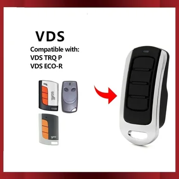 За VDS 433MHz гаражно дистанционно управление VDS TRQ P / ECO-R предавател 433.92MHz Rolling Code Command Gate Keychain Door Opener Fob