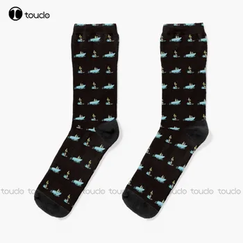Нови водни ски модел чорапи дълги чорапи за мъже персонализирани потребителски унисекс чорапи за възрастни популярност подаръци