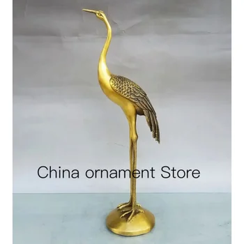 Китай месинг seiko кран занаяти статуя