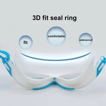 Бански очила Силиконови очила за плуване Фитинг за лице Защита на очите Удобни очила за безопасност на плажа за малки деца