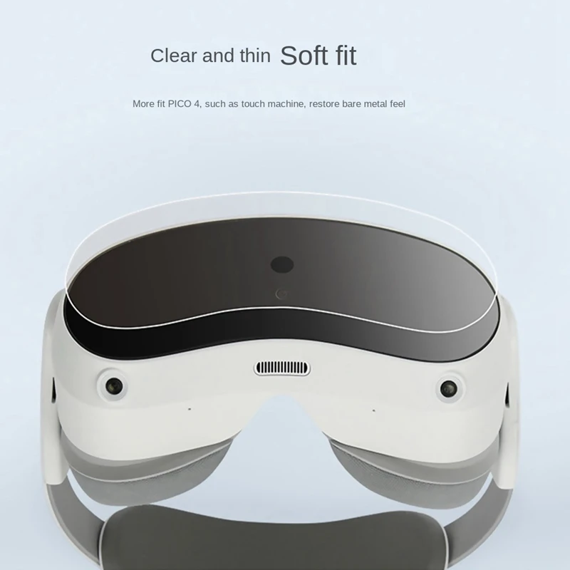 За Pico 4 защитно фолио VR очила Head Film Headwear HD Anti-Scratch Soft Panel Film Аксесоари за PICO4 Lens Film1
