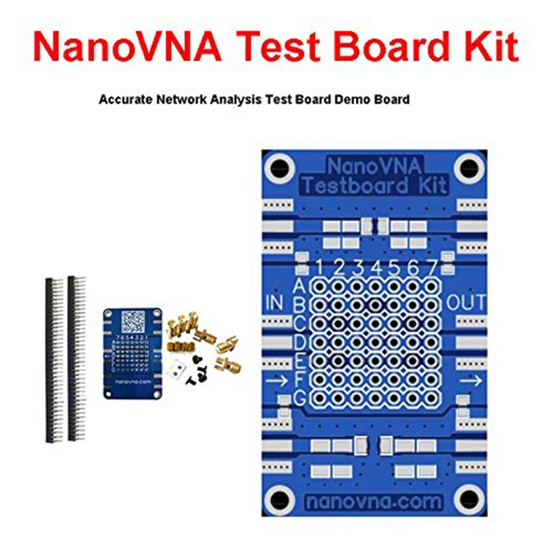 Nanovna Vector Network Analyzer Test Board Kit For Nanovna Network Analysis Test Board Demo Board4