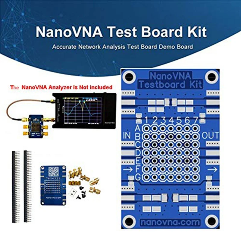 Nanovna Vector Network Analyzer Test Board Kit For Nanovna Network Analysis Test Board Demo Board5