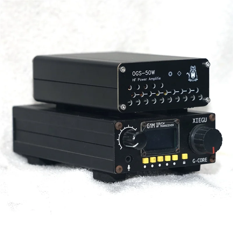 50W HF усилвател на мощност за USDX FT-817 ICOM IC-703 IC-705 IC705 KX3 QRP FT-818 G90 G90S G1M X5105 Ham AMP OGS-50W3