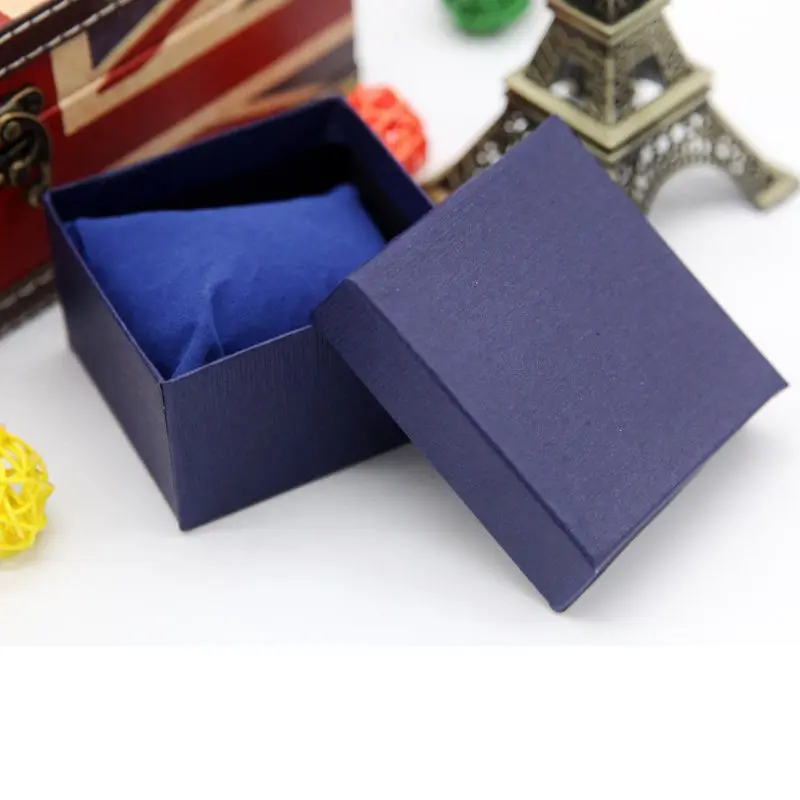 3 цвята хартия картон случай гривна гривна китката часовник бижута подарък картонена кутия за бижута дисплей кутия на едро2