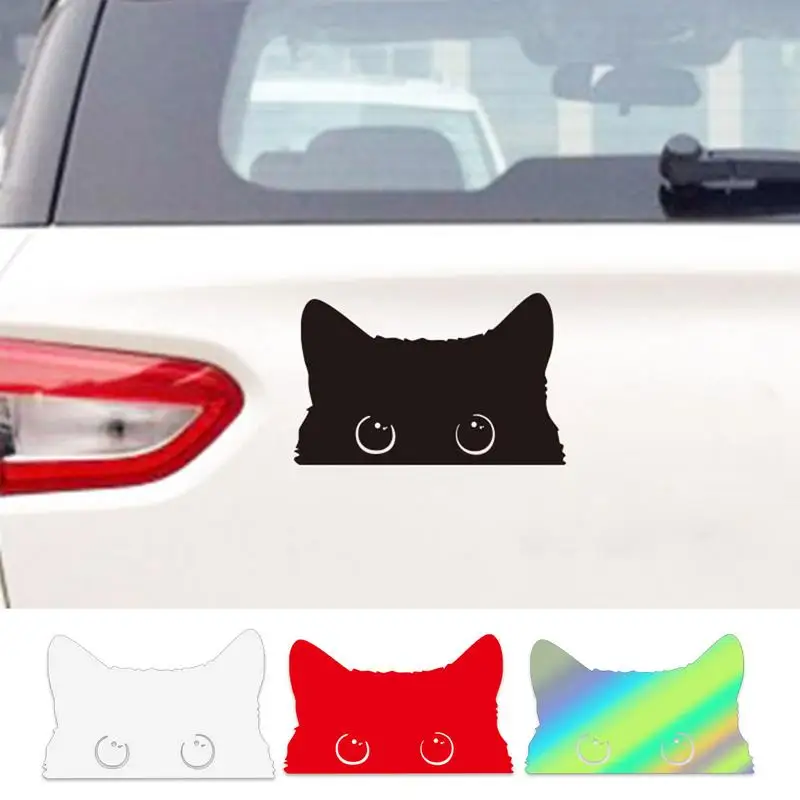  Стикери за тяло на автомобила Универсални стикери за декориране на котки за автомобили Светлоотразителни декоративни стикери за екстериор на автомобила Многофункционална кола1