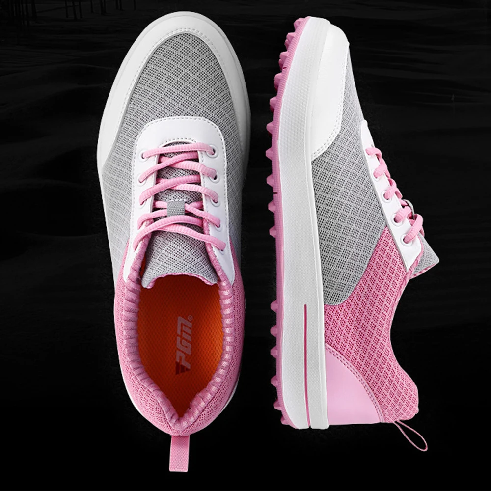 PGM обувки за голф Дамски маратонки Летни дишащи мрежести маратонки, устойчиви на гънки2