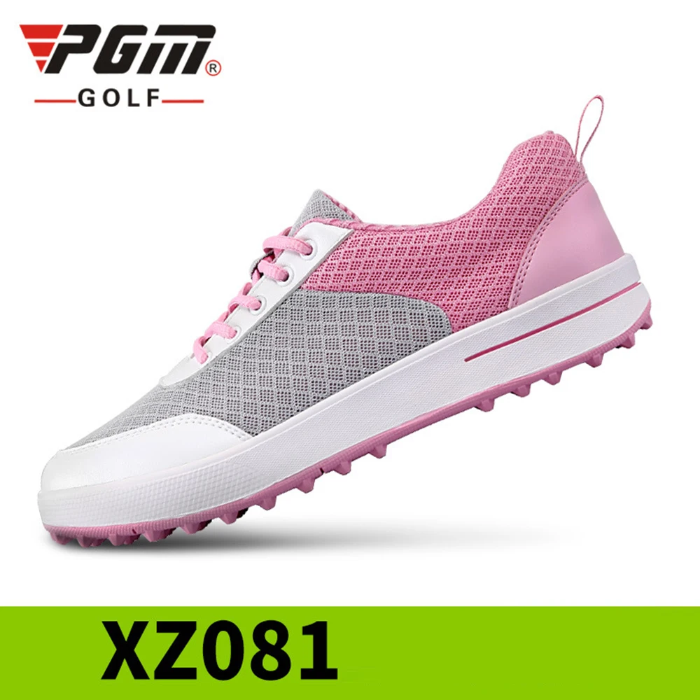 PGM обувки за голф Дамски маратонки Летни дишащи мрежести маратонки, устойчиви на гънки3