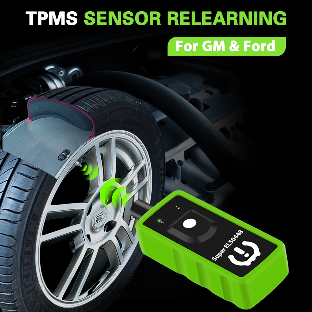 2 в 1 TPMS инструмент за нулиране Супер EL50448 за Ford Series Vehicle Auto сензор за следене на налягането в гумите U508 Универсален инструмент за проверка1
