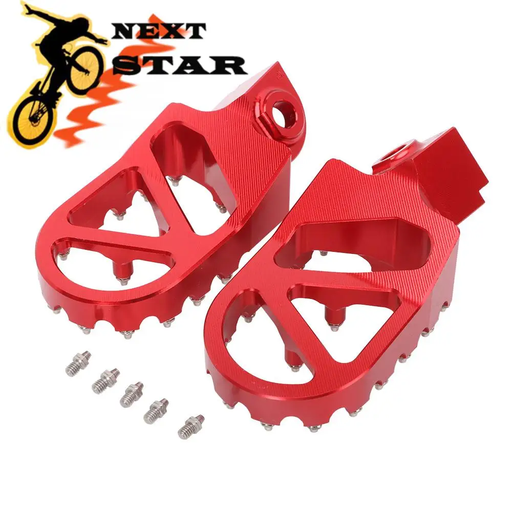 Footrest Footpegs Foot Pedal Foot Pegs For Beta RR 250 300 350 390 400 430 450 480 498 520 525 2T 4T 2013-2019 X-Trainer2