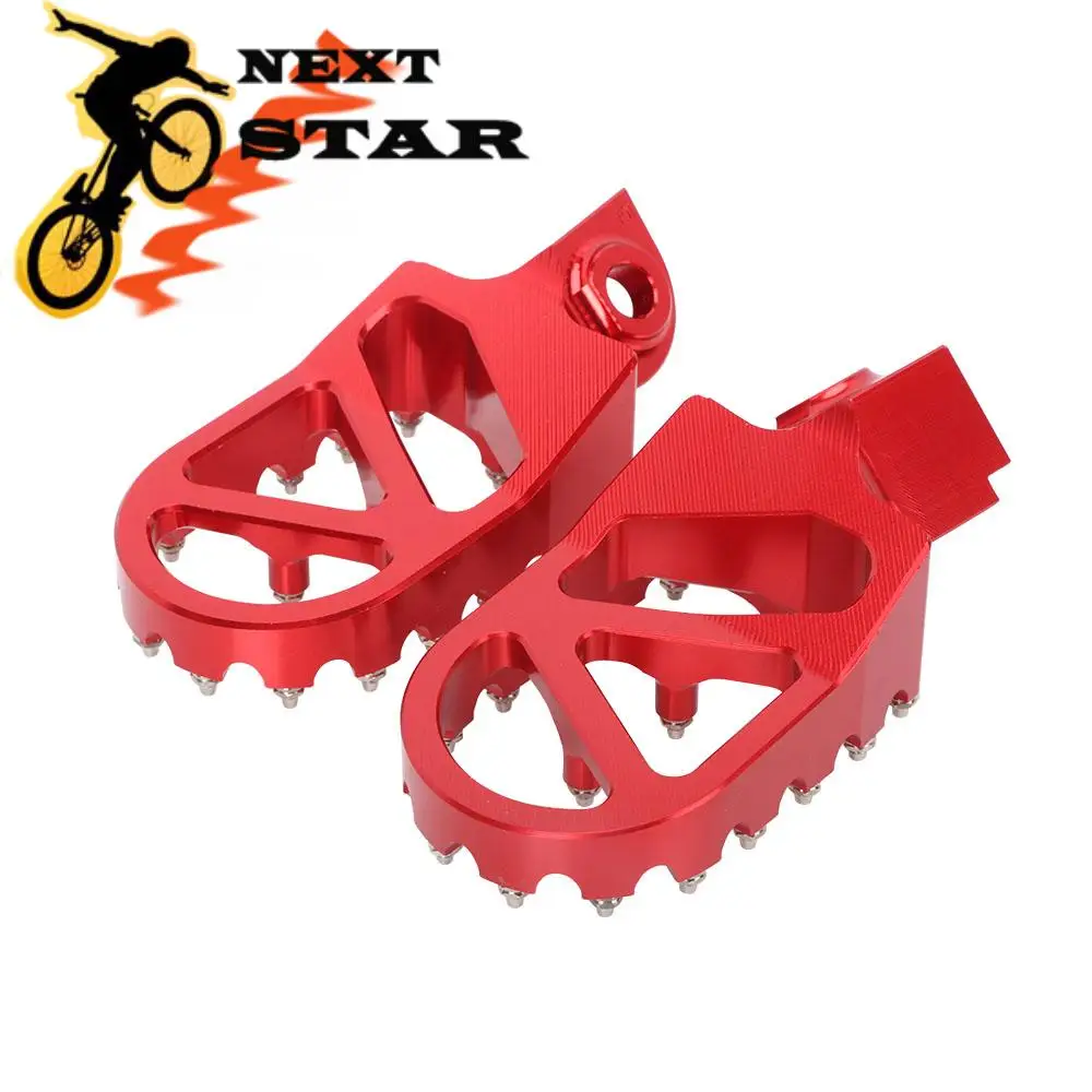 Footrest Footpegs Foot Pedal Foot Pegs For Beta RR 250 300 350 390 400 430 450 480 498 520 525 2T 4T 2013-2019 X-Trainer3