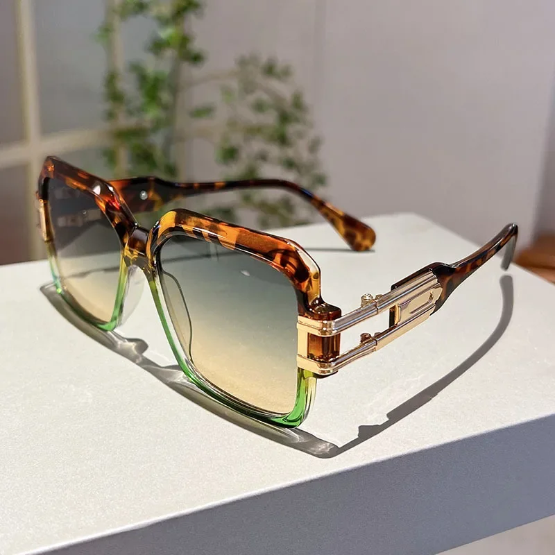 Реколта слънчеви очила Мъже Жени Луксозни слънчеви очила Градиентни очила Мъжки пънк очила Дамски квадратни очила Дизайнерски нюанси Очила1