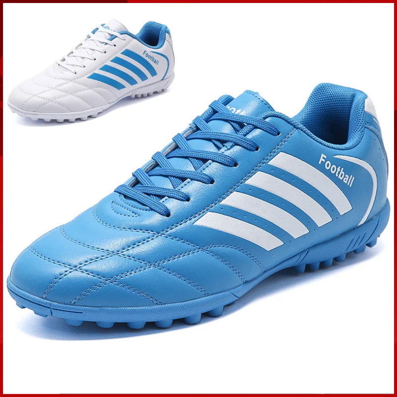 Размер 32-44 Детски футболни обувки с ниска кройка Маратонки за възрастни на открито Ултралеки спортни ултралеки спортни футболни обувки0