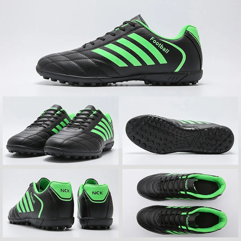 Размер 32-44 Детски футболни обувки с ниска кройка Маратонки за възрастни на открито Ултралеки спортни ултралеки спортни футболни обувки4