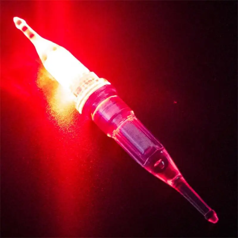 Цветове Мини LED мигаща светлина Дълбока капка калмари примамка лампа Морски аксесоари ПривличанеРибни светлини4