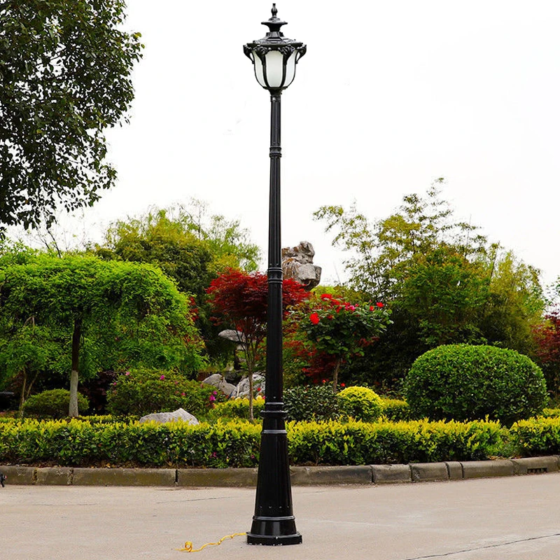 (≈2.6M)Външна водоустойчива градинска лампа Обществена градина Улична лампа Square Park Heti Garden Villa Пейзажна лампа Високополярна лампа4