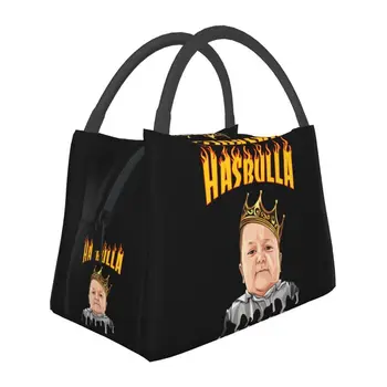 Цар Хасбула Магомедов Изолирана чанта за обяд за работа Офис Hasbullah преносим охладител термичен Бенто кутия жени