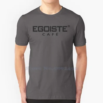 Egoiste Logo Casual T Shirt Най-високо качество Графичен 100% памук Tees