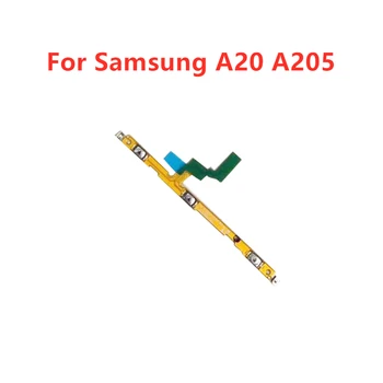 за Samsung A20 A205 мощност сила на звука страничен ключ бутон Flex кабел ON OFF превключвател за SAMSUNG A205 Flex кабел замяна ремонтни части