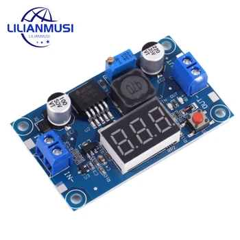  LM2596 DC DC стъпка надолу конвертор регулатор на напрежението LED дисплей волтметър 4.0 ~ 40 до 1.3-37V Buck адаптер регулируемо захранване