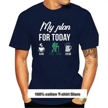 Camiseta informal de algodón para hombre, ropa Formal de talla S-5xl, 100%, para hacer café, senderismo, cerveza, nuevo diseño