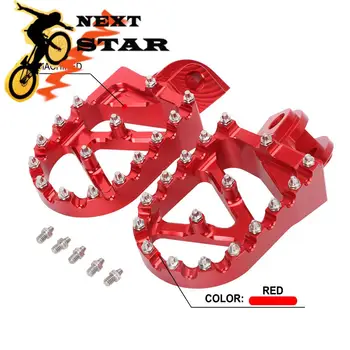 Footrest Footpegs Foot Pedal Foot Pegs For Beta RR 250 300 350 390 400 430 450 480 498 520 525 2T 4T 2013-2019 X-Trainer