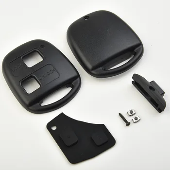 Кола дистанционно ключ бутон подложка черупка случай микро превключвател за Toyota за Corolla кола ключ декорация защитен калъф