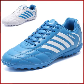 Размер 32-44 Детски футболни обувки с ниска кройка Маратонки за възрастни на открито Ултралеки спортни ултралеки спортни футболни обувки