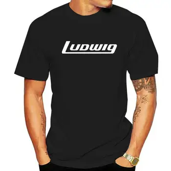 New Ludwig Drums Music Instrument Logo T-Shirt Tee Mens Size S-XXL САЩ