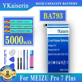 За Meizu Нова батерия BA793 за Meizu Pro 7 Plus Pro7 Plus M793Q M793M M793H Телефон В наличност 3510mAh с номер за проследяване