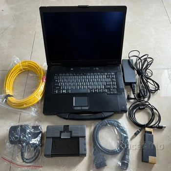 Program Tool Diagnose Icom a2 Laptop CF52 Ram 4g Hard Disk 1000gb SSD Expert Mode Software Windows10 Ready to Use FOR BM*W